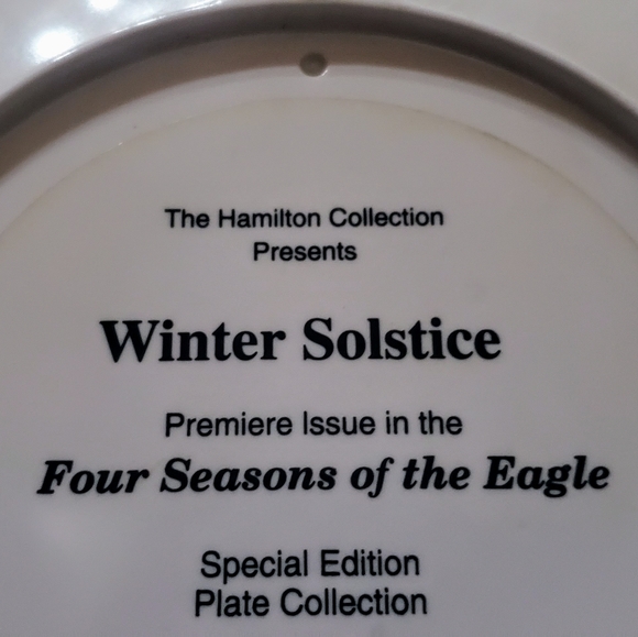 The Hamilton Collection Winter Solstice Premiere Issue Four Seasons of the Eagle - Picture 11 of 16